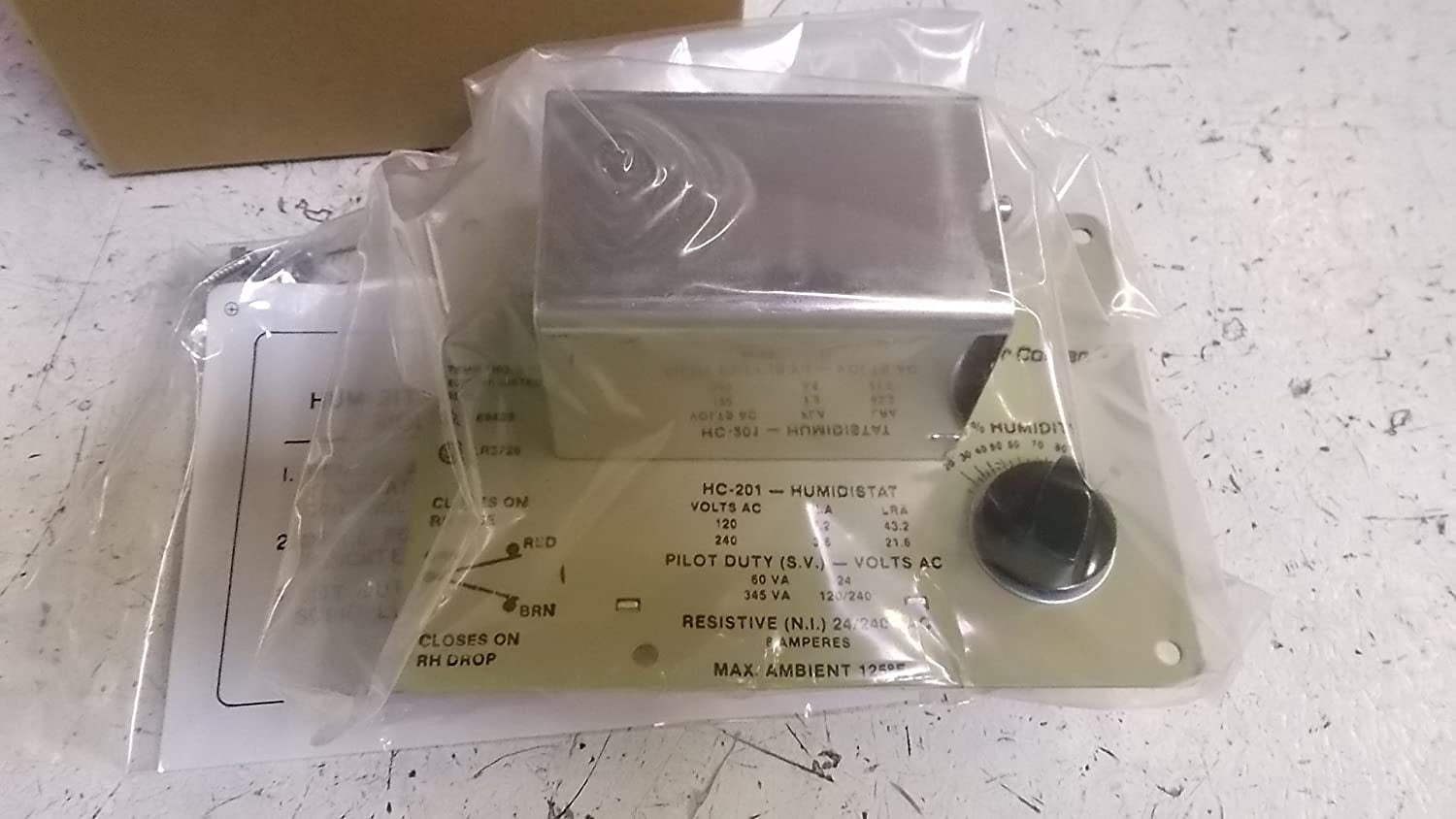 Schneider Electric HC-201 - Duct Mount Humidistat (24/120/240V)