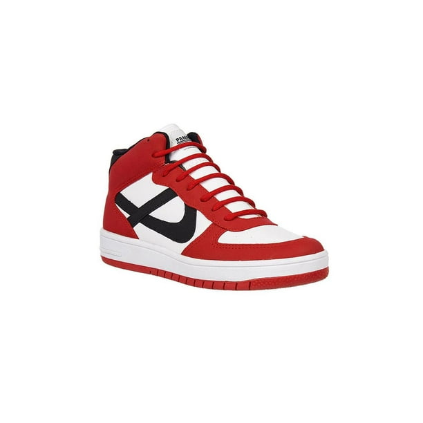 Tenis Panam Bota Hombre Mujer Juvenil Moda Casual Rojo 126C0G rojo 28 Panam 126C0G
