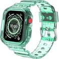 thumbnail image 1 of Correa Extensible De Silicona + Case Transparente Unisex M / L 41 / 44 / 45 / 49 mm Para Apple Watch Ultra Compatible Con Serie 8 / 7 / 6 / 5 / 4 / 3 / SE, 1 of 4