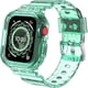 thumbnail image 1 of Correa Extensible De Silicona + Case Transparente Unisex M / L 41 / 44 / 45 / 49 mm Para Apple Watch Ultra Compatible Con Serie 8 / 7 / 6 / 5 / 4 / 3 / SE, 1 of 4