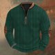 thumbnail image 1 of Blusas y camisas de manga larga con cuello redondo Sudadera con capucha de cuello redondo para hombre Jersey estampado Blusa de poliéster de manga larga para hombre, 1 of 4