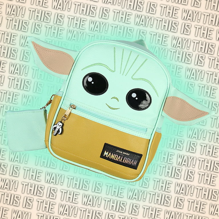 Baby Yoda mini backpack w/ coin purse good