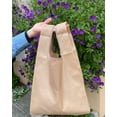 thumbnail image 6 of Wrapables JoliBag Nylon Reusable Grocery Bag, 2 Pack, Tan, 6 of 6