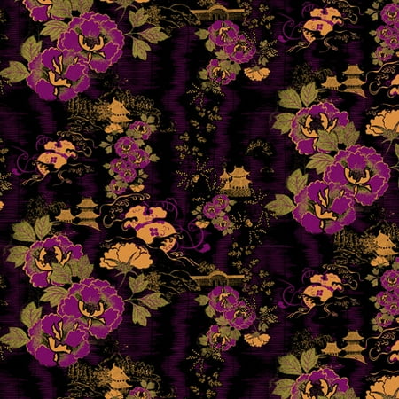 David Textiles "asian Temple" Fabric, 44