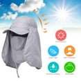 thumbnail image 5 of Andoer Outdoor Sport Hiking Visor Hat Guard Face Neck Cover Fishing Sun Protection, 5 of 7