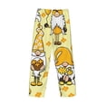thumbnail image 5 of Balery Garden Honeybee Gnomes print Men's Pajama Pants,Ultra Lightweight Pjs,Lounge Pant-Small, 5 of 9