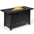 thumbnail image 6 of Topbuy Outdoor 60,000 BTU Fire Pit Table Patio Propane Heater w/Door & Table Cover, 6 of 6
