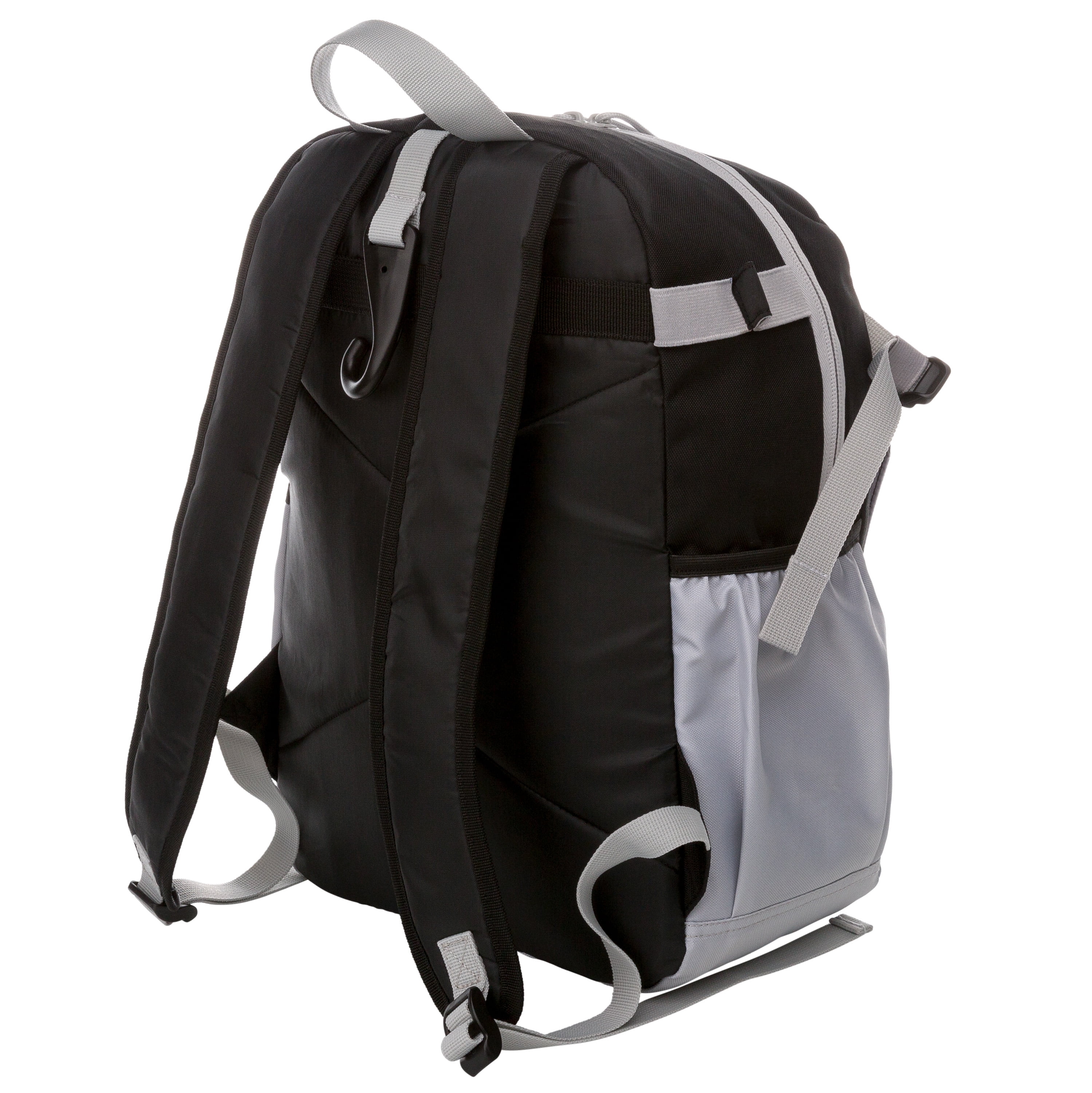 Athletic Works 21.5 Liter Youth Baseball Sports Equipment Bag, 1 Black and White, New