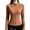 Light Brown, variant on Women's Zip Up Running Jacket - Fleece Lined Fitted Activewear with Thumb Holes and Zippered Pockets, Perfect Fall Outfits and Zip Up Jackets