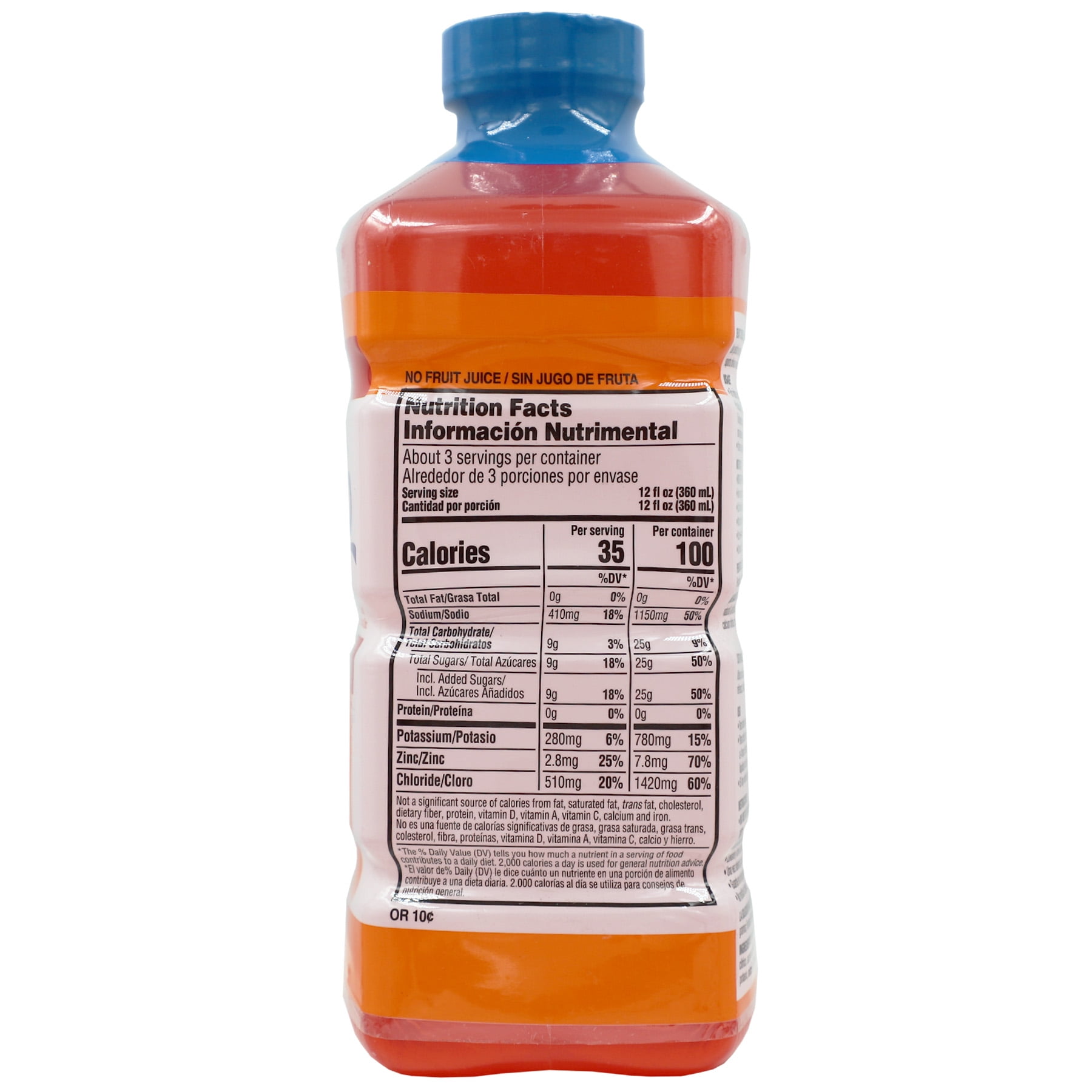 (2 pack) Suero Repone Fruit Flavored Electrolyte Drink, 1 Liter