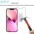 thumbnail image 3 of 1PCS Cubierta completa 9H Cubierta templada Protector de pantalla de vidrio templado 3D para iPhone 13, 3 of 3