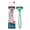 Neptune Green, variant on Preserve Shave 5 Refillable Recycled Plastic Eco-Friendly 5-Blade Manual Razor with 1 Cartridge, Navy Blue