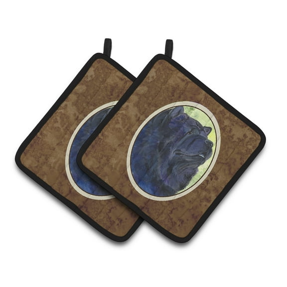 Caroline's Treasures Chow Chow Pair of Pot Holders