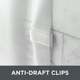 thumbnail image 2 of Frosted Heavyweight PEVA Shower Liner with 2 Adhesive Clips, 70" x 72", Better Homes & Gardens, 2 of 5