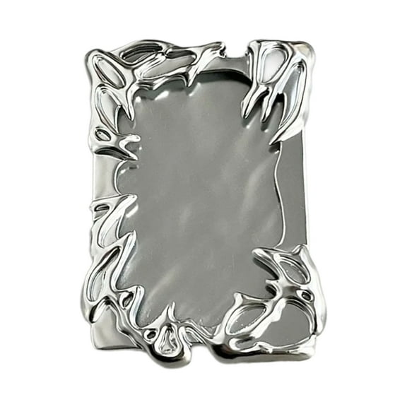 Original Idol Photo Card Holders Electroplate Plasitic Frame Photocard Holders Photo Binder for 3 Inch Card