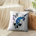 thumbnail image 4 of LALILO Throw Pillow Covers Octopus Skull Animal Art Bone Creative Cushion Cover 18" x 18", 782 Pack, 4 of 6