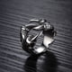 thumbnail image 3 of Minnieouse Anillos Vintage, regalos de tendencia exagerada, accesorios de anillo de tamaño ajustable con personalidad, joyería para hombres, ropa de Ropa, zapatos y accesorios Miscelánea Minnieouse AP010556-00, 3 of 6