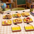 thumbnail image 4 of Platos Desechables con Forma de Lápiz para Fiestas Escolares, Platos de Papel para Pasteles, Ideales para Celebraciones En El Aula, El Día Del Maestro y Eventos Temáticos., 4 of 7