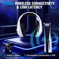 thumbnail image 5 of GJX 2026 New Wireless Gaming Headsets for Ps5/Ps4/Phone/Pc/Switch Controller,Pc Game Headset with Noise Canceling Microphone,3.5Mm Wired Over-Ear Gaming Headphones with Led Light,7.1 Surround Sound, 5 of 7