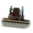 thumbnail image 3 of Bachman Trains 46223 HO Scale Gandy Dancer on Hand Car, Assorted Color, 3 of 6