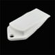 thumbnail image 4 of Cuña de goma para puerta de sala de estar Uxcell, tope de puerta de oficina, color blanco, 4 of 5