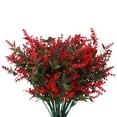 thumbnail image 1 of Flor de lavanda artificial Toque real Ramo falso para jarrón Interior Exterior Hogar Banquete de boda Decoración de jardín Accesorios de fotos Arreglo Rojo Sunnimix Ramo De Lavanda, 1 of 8