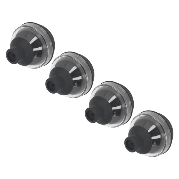 Cubo De Hielo Redondo, Esfera De Tapa Transparente Cubo De Hielo 4pcs Silicona Versátil Para Bar Home Para Cócteles Bourbons Bebadas
