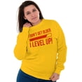 thumbnail image 4 of I Dont Get Older I Level Up Gamer Sweatshirt for Men or Women Brisco Brands L, 4 of 6