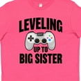 thumbnail image 4 of Inktastic Leveling Up to Big Sister Youth T-Shirt, 4 of 5