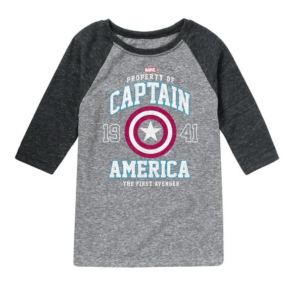 Marvel Captain America - Property - Toddler and Youth Raglan