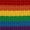 Rainbow, variant on Girls School Uniform Belt Sparkly Crystal Easy Clamp Buckle with Canvas Web Belt Small Rainbow
