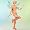 thumbnail image 2 of [Officially Licensed] Winx Club Stella Fairy Costume for Women Orange Top and Shorts with Wings, M, 2 of 14