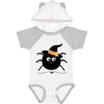 thumbnail image 3 of Inktastic Halloween Witch Spider Girls Baby Bodysuit, 3 of 5
