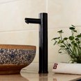 Touchless Automatic Bathroom Sink Faucet, Chrome Plated Copper Sensor ...
