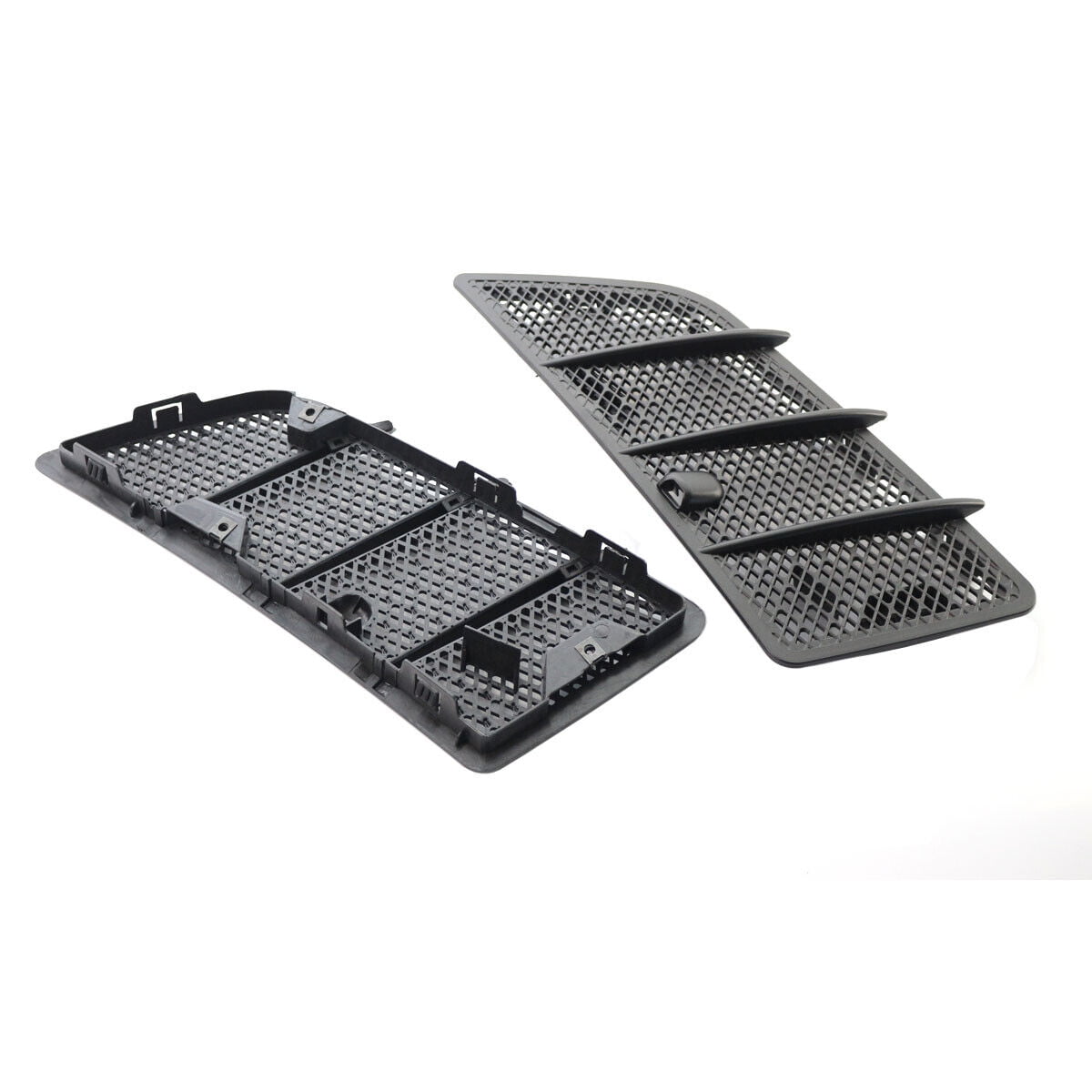 Partscollect Pair Left & Right Hood Air Vent Grill Cover Insert Mesh Compatible for Mercedes Benz W164 ML350 ML550 ML63 GL320 GL350 GL450 GL550 2008-2011 Replaces OE# 1648804405 1648804305