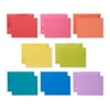 American Greetings Rainbow Single Panel Blank Cards and Colored Envelopes, 200-Count, 5.25" x 4"