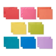 American Greetings Blank Rainbow Note Cards, 200-Count, 4.5" x 5.25", Envelopes Included