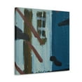 thumbnail image 2 of Beach Hut Abstraction - Canvas, 2 of 10