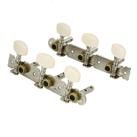 Rollbacks & More 2pcs Acoustic Classic Guitar Set Tuning Pegs Keys machine Heads Tuners