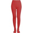 thumbnail image 2 of ORUYROP Women's Solid Colored Opaque Microfiber Footed Tights, 2 of 7