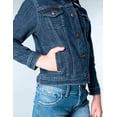 thumbnail image 2 of Chamarra Oggi Jeans Niña Azul Stone Slim Fit Mezclilla, 2 of 5