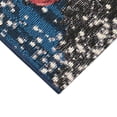 thumbnail image 2 of ESENCIA Indoor/Outdoor Power Loomed Latex Back Non Slip Mat - Transitional Whimsical Truck Colorful (Truck Load Of Cheer Midnight) (2'5" x 3'11"), 2 of 5