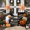 thumbnail image 4 of Sm:)e Pumpkin Bat Happy Halloween Garden Flag 12 x 18 Inch, Double-Sided Printing, Outdoor Welcome Decor for Yards, 4 of 8