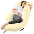 thumbnail image 1 of Almohada de Embarazo Sasttie en Forma de U 145 cm Enfriante para Todo el Cuerpo, 1 of 7