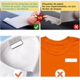 thumbnail image 2 of Etiqueta de tela sin hierro, Etiqueta de ropa impermeable para lavadoras y secadoras, Etiquetas personalizadas para lavanderías, no imprimible, 2 of 4