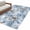 White Blue, variant on 3'x5' Area Rugs, Blue Winter Botanical Indoor Outdoor Area Rug for Living Room Bedroom, Pine Cone Leaves Farmhouse Washable Bathroom Rugs Kitchen Floor Carpet Mats Home Decor Aesthetic