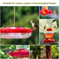 thumbnail image 6 of Hummingbird Feeder Replacement Flowers Bird Feeding Ports Feeders for Outdoors White 16 Pack, 6 of 6