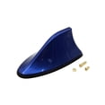 thumbnail image 1 of Antena de Señal Radio Am/Fm Coche Diseño Aleta de Tiburón Azul, 1 of 3