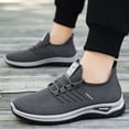 thumbnail image 2 of Mens Shoes,Mens Athletic Sneakers for Running Gym Training And Casual Daily Wear Featuring Advanced Lightweight Construction And Superior Breathable Comfort,Shoes for Men,Grey,9.5, 2 of 5