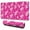 Pink Breast Cancer, variant on Long Mouse Pads for Desk,Pink Breast Cancer Desk Mats on Top Of Desks, Desk Mouse Pad Extra Large with 3mm Non-Slip Base and Stitched Edge for Gaming,Office,Work,Home 47.3x23.6in